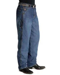 Cinch Men's Blue Label Tapered Loose Fit Jeans 7 Cinch Men's Blue Label Tapered Loose Fit Jeans -Cheap Cowboy Form Store 010788 L3 P2