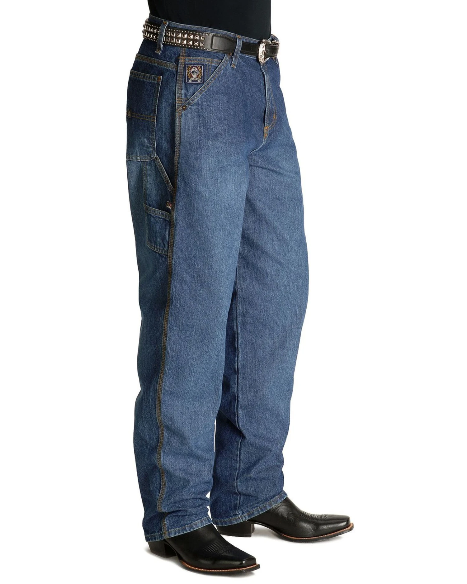 Cinch Men's Blue Label Tapered Loose Fit Jeans 5 Cinch Men's Blue Label Tapered Loose Fit Jeans - Image 3