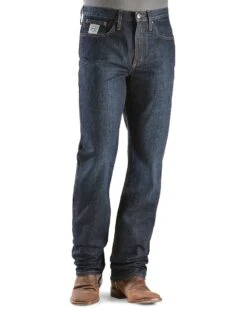 Cinch Men's Silver Label Dark Wash Slim Straight Jeans -Cheap Cowboy Form Store 010C84 L7 P2