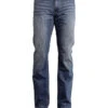 Stetson Rock Fit Frayed X Stitched Jeans -Cheap Cowboy Form Store 010D66 S1 P2