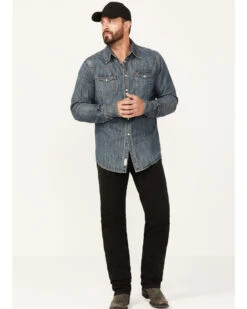 Wrangler Retro Men's Slim Fit Straight Leg Jeans 9 Wrangler Retro Men's Slim Fit Straight Leg Jeans -Cheap Cowboy Form Store 010K74 89 P1