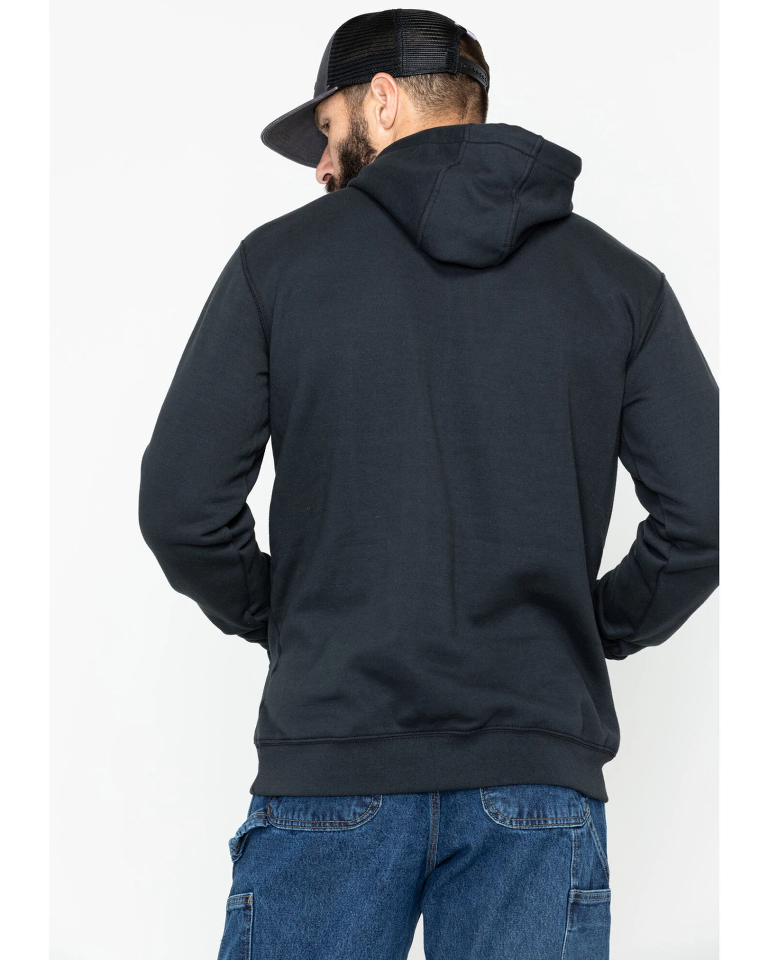 Carhartt Men's Loose Fit Midweight Logo Sleeve Graphic Hooded Sweatshirt 8 Carhartt Men's Loose Fit Midweight Logo Sleeve Graphic Hooded Sweatshirt - Image 6