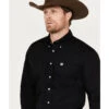 Cinch Men's Solid Long Sleeve Button Down Western Shirt -Cheap Cowboy Form Store 1000018350 001 P2