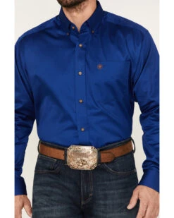 Ariat Men's Twill Long Sleeve Button-Down Shirt -Cheap Cowboy Form Store 2000021634 400 P3
