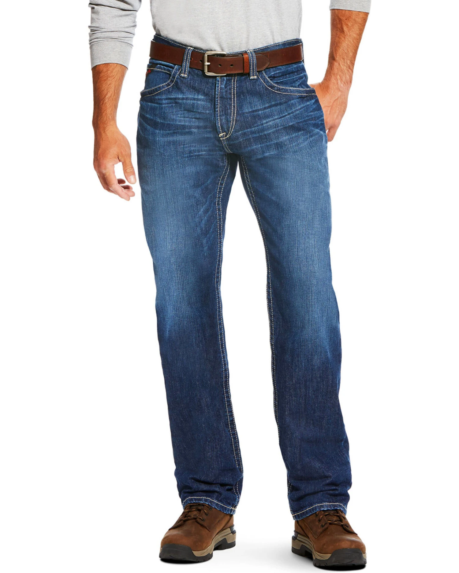 Ariat Men's FR M3 Vortex Loose Fit Straight Work Jeans 4 Ariat Men's FR M3 Vortex Loose Fit Straight Work Jeans - Image 2