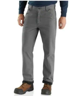 Carhartt Men's Rugged Flex Rigby Knit Lined Dungarees