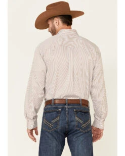Cinch Men's Beige Tencel Stripe Long Sleeve Button-Down Western Shirt 9 Cinch Men's Beige Tencel Stripe Long Sleeve Button-Down Western Shirt -Cheap Cowboy Form Store 2000240146 250 P4