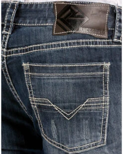 Rock & Roll Denim Men's Reflex Pistol Straight Leg Jeans