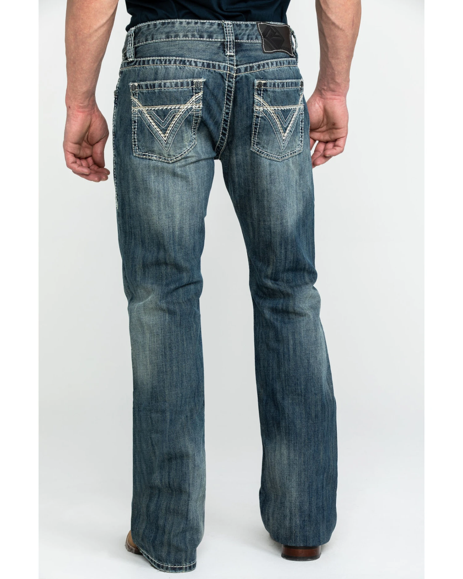 Rock & Roll Denim Men's Pistol Med Bootcut Jeans 4 Rock & Roll Denim Men's Pistol Med Bootcut Jeans - Image 2