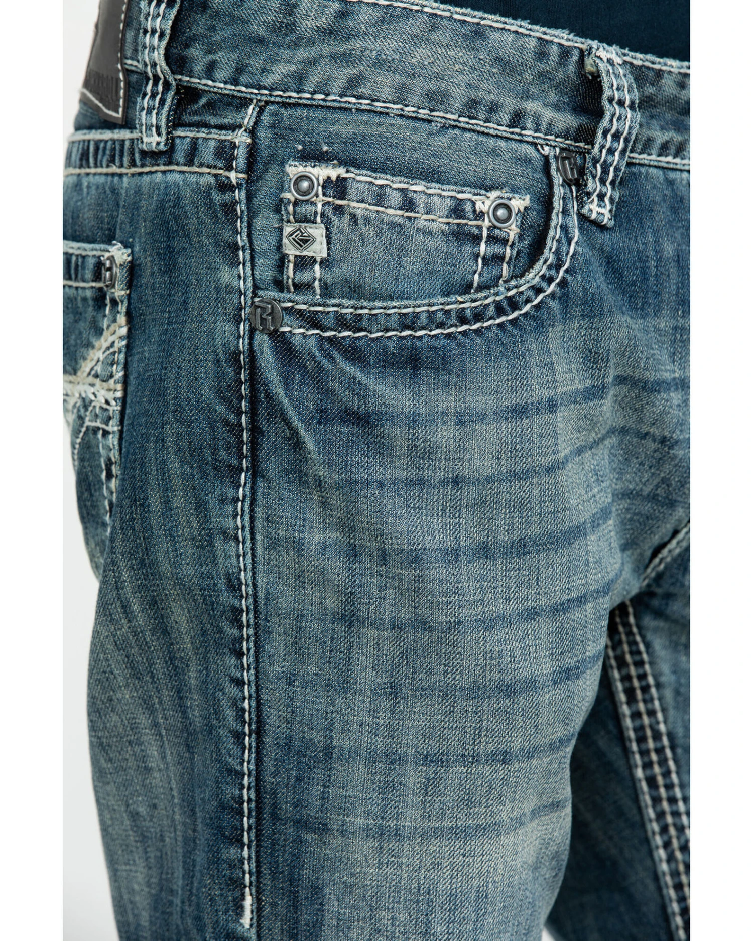 Rock & Roll Denim Men's Pistol Med Bootcut Jeans 8 Rock & Roll Denim Men's Pistol Med Bootcut Jeans - Image 6