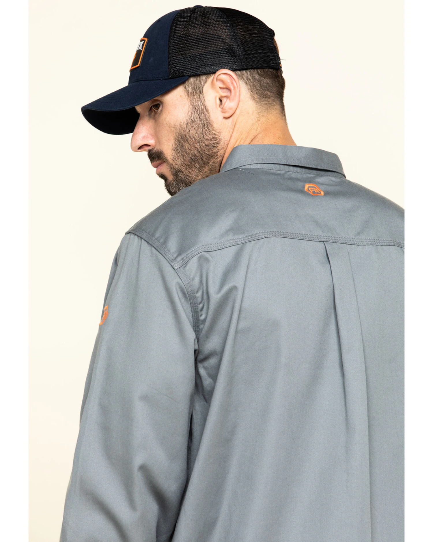 Hawx Men's FR Long Sleeve Work Shirt - Big 5 Hawx Men's FR Long Sleeve Work Shirt - Big - Image 3