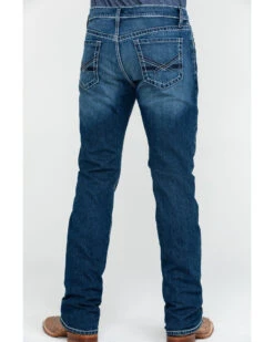 Cinch Men's Ian Medium Stone Wash Slim Boot Jeans -Cheap Cowboy Form Store 2000288366 402 P1