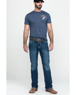 Cinch Men's Ian Medium Stone Wash Slim Boot Jeans -Cheap Cowboy Form Store 2000288366 402 P6