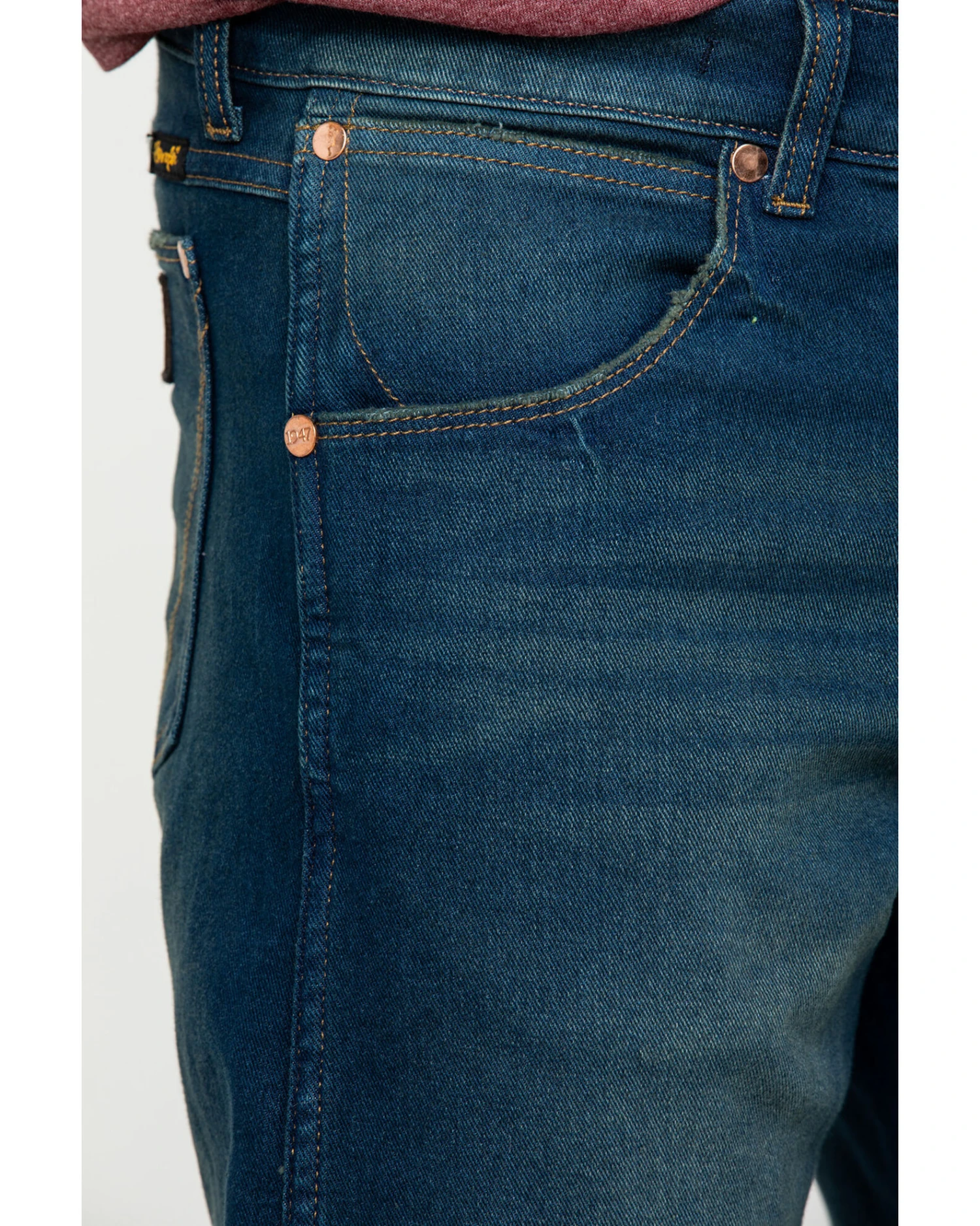 Wrangler Retro Men's Morton Premium Slim Boot Jeans 7 Wrangler Retro Men's Morton Premium Slim Boot Jeans - Image 5