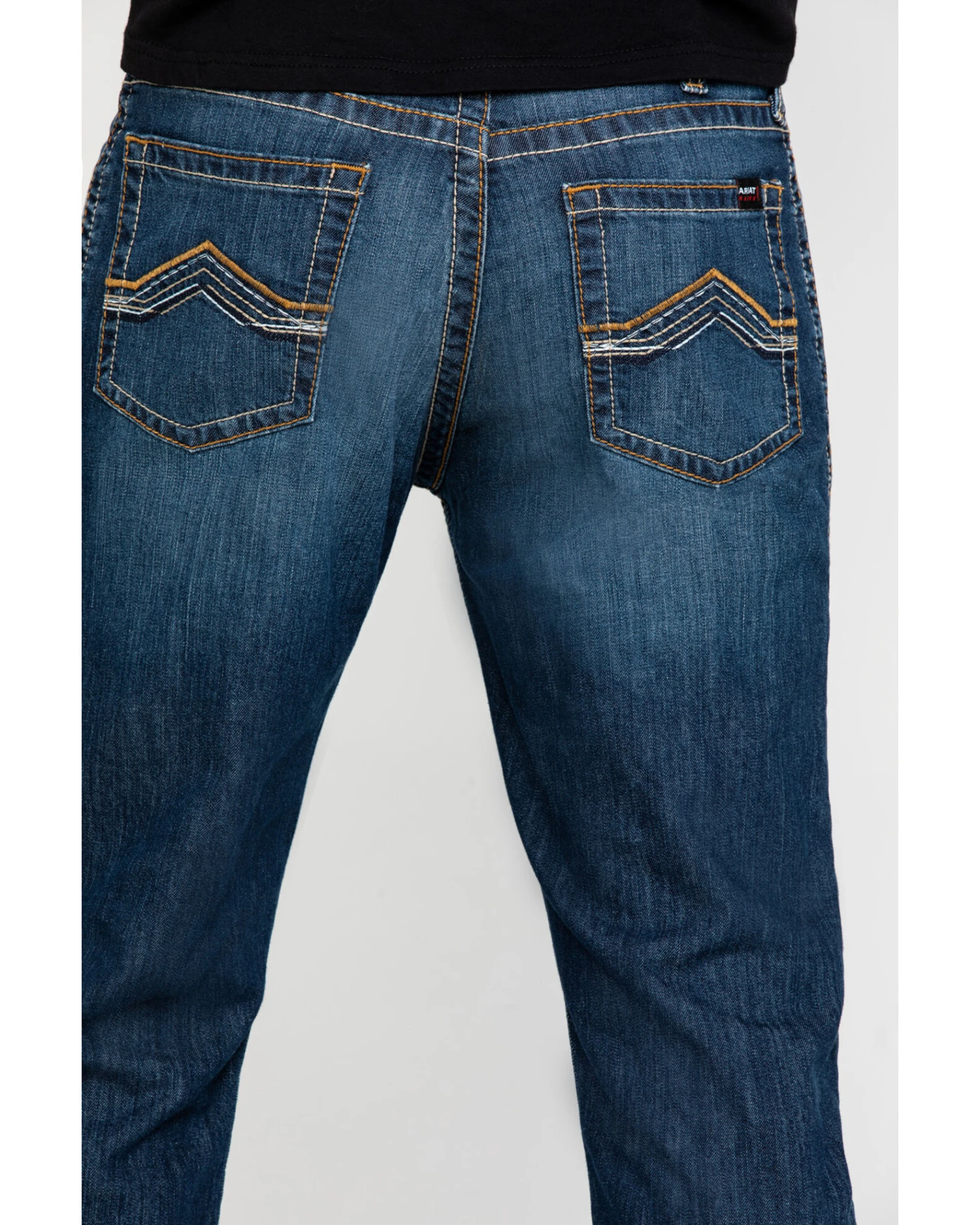 Ariat Men's FR M4 Jett Duralight Low Stretch Boot Work Jeans 3 Ariat Men's FR M4 Jett Duralight Low Stretch Boot Work Jeans