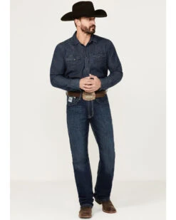 Cinch Men's White Label Performance Dark Relaxed Straight Jeans 9 Cinch Men's White Label Performance Dark Relaxed Straight Jeans -Cheap Cowboy Form Store 2000323611 402 P1