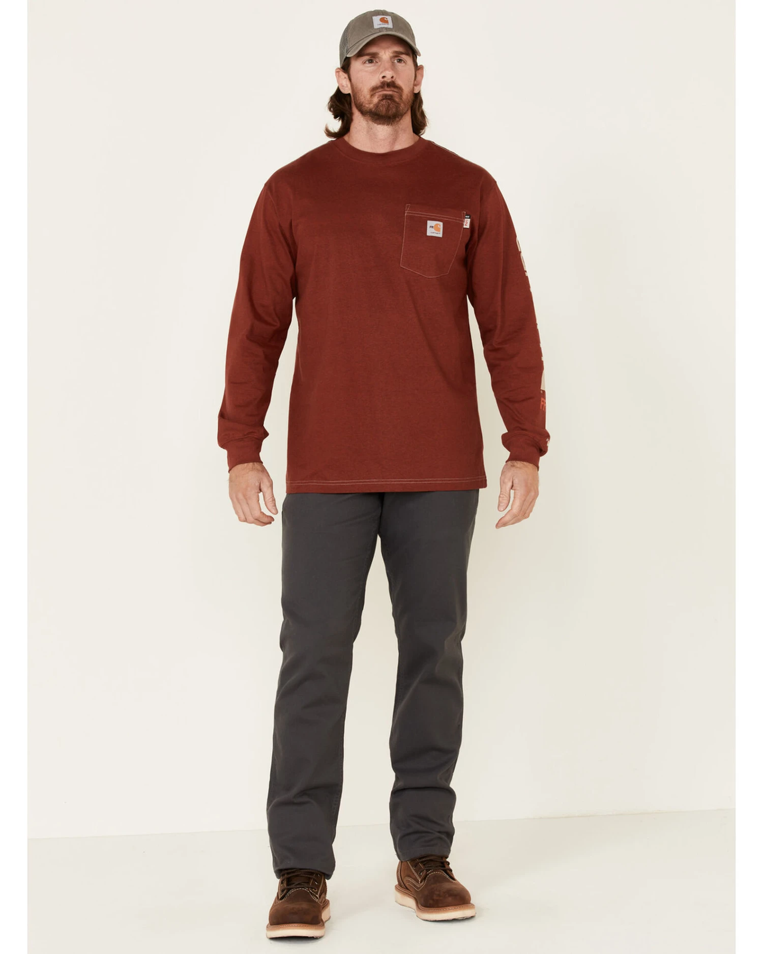 Carhartt Men's FR Shadow Rugged Flex Relaxed Work Pants 4 Carhartt Men's FR Shadow Rugged Flex Relaxed Work Pants - Image 2