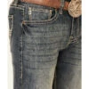 Rock & Roll Denim Men's Pistol Medium Vintage Stretch Regular Straight Jeans -Cheap Cowboy Form Store 2000345202 400 P2