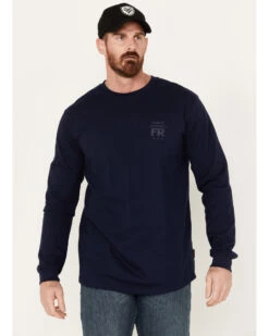 Cody James Men's FR Vintage Graphic Long Sleeve Work Shirt -Cheap Cowboy Form Store 2000349515 641 P1