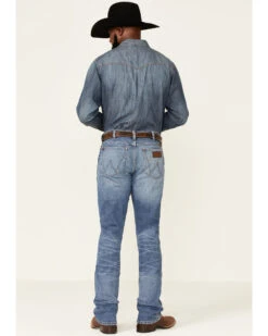 Wrangler Retro Green Men's Sienna Medium Wash Stretch Slim Bootcut Jeans 8 Wrangler Retro Green Men's Sienna Medium Wash Stretch Slim Bootcut Jeans -Cheap Cowboy Form Store 2000350745 400 P4