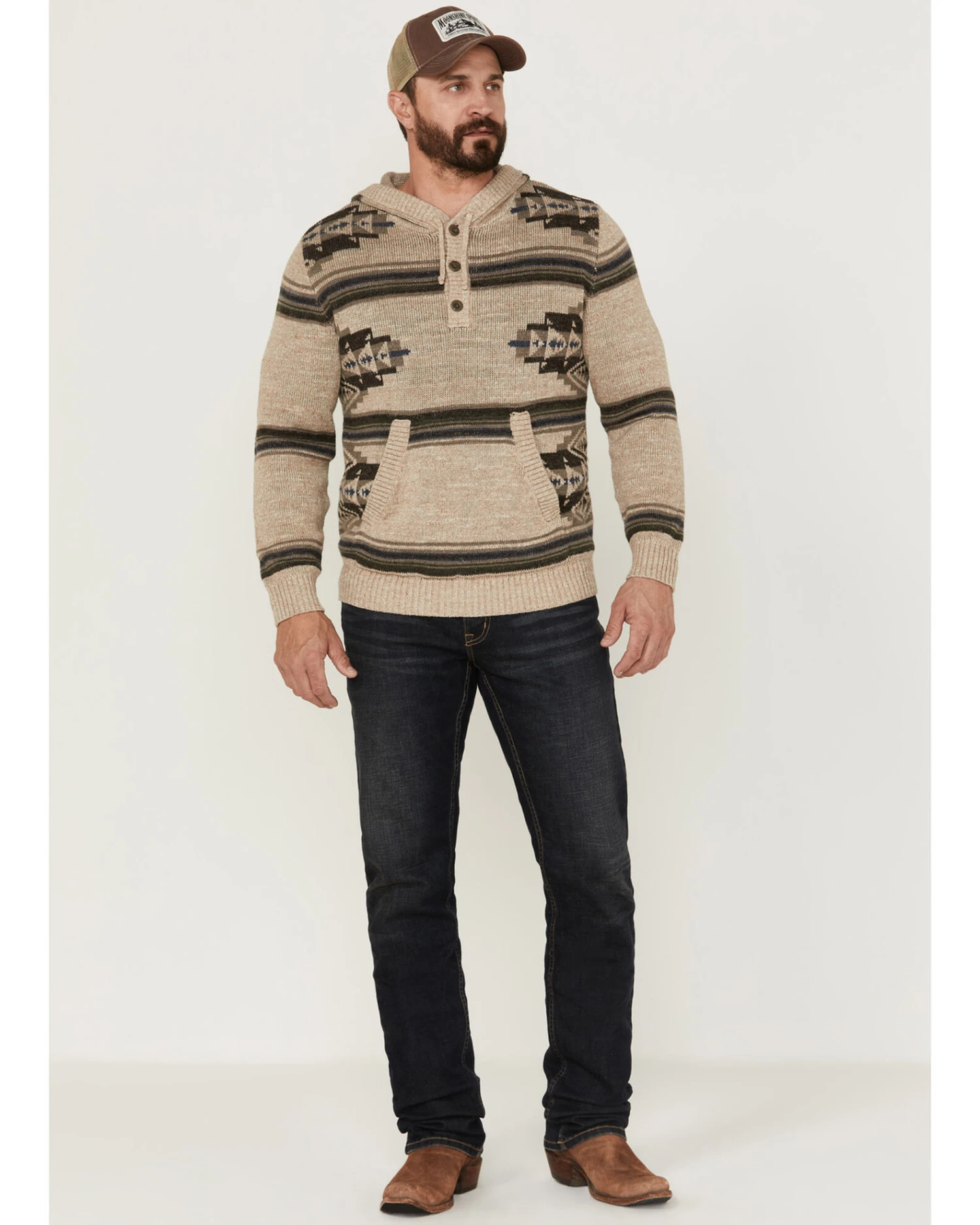 Pendleton Men's Print Hooded Pullover 5 Pendleton Men's Print Hooded Pullover - Image 3