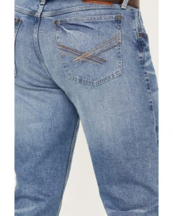Wrangler 20X Men's Mexia Light Wash Stretch Vintage Slim Bootcut Jeans 9 Wrangler 20X Men's Mexia Light Wash Stretch Vintage Slim Bootcut Jeans -Cheap Cowboy Form Store 2000365073 412 P4