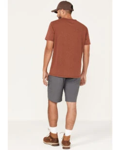 Brothers & Sons Men's Stretch Ripstop Charcoal Silm Straight Cargo Shorts -Cheap Cowboy Form Store 2000365589 022 P4