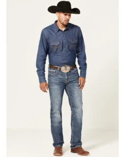 Rock & Roll Denim Men's Revolver Medium Wash Reflex Stretch Slim Straight Jeans 8 Rock & Roll Denim Men's Revolver Medium Wash Reflex Stretch Slim Straight Jeans -Cheap Cowboy Form Store 2000367645 202 P3