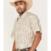 Tin Haul Men's Wallpaper Southwestern Print Short Sleeve Pearl Snap Western Shirt 1 Tin Haul Men's Wallpaper Southwestern Print Short Sleeve Pearl Snap Western Shirt -Cheap Cowboy Form Store 2000370645 020 P2