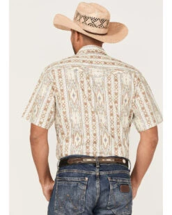 Tin Haul Men's Wallpaper Southwestern Print Short Sleeve Pearl Snap Western Shirt 8 Tin Haul Men's Wallpaper Southwestern Print Short Sleeve Pearl Snap Western Shirt -Cheap Cowboy Form Store 2000370645 020 P4