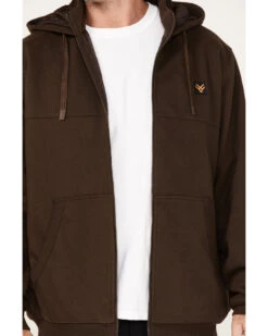 Hawx Men's Logo Quilted Hooded Zip Jacket -Cheap Cowboy Form Store 2000373731 200 P3