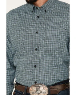 Cody James Men's Small Plaid Button Down Western Shirt -Cheap Cowboy Form Store 2000374006 300 P3