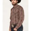 Moonshine Spirit Men's Sundays Best Paisley Stripe Snap Western Shirt -Cheap Cowboy Form Store 2000374112 220 P2