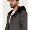 Brothers & Sons Men's Cruiser Waxed Canvas Hooded Jacket
