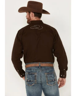 Resistol Men's Enzo Logo Long Sleeve Button Down Shirt -Cheap Cowboy Form Store 2000380426 200 P4