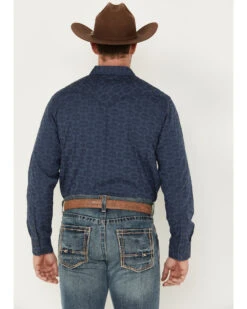 Moonshine Spirit Men's Show Stopper Floral Print Long Sleeve Western Snap Shirt -Cheap Cowboy Form Store 2000380514 442 P4