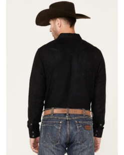 Moonshine Spirit Doe Skin Long Sleeve Snap Western Shirt -Cheap Cowboy Form Store 2000380516 001 P4