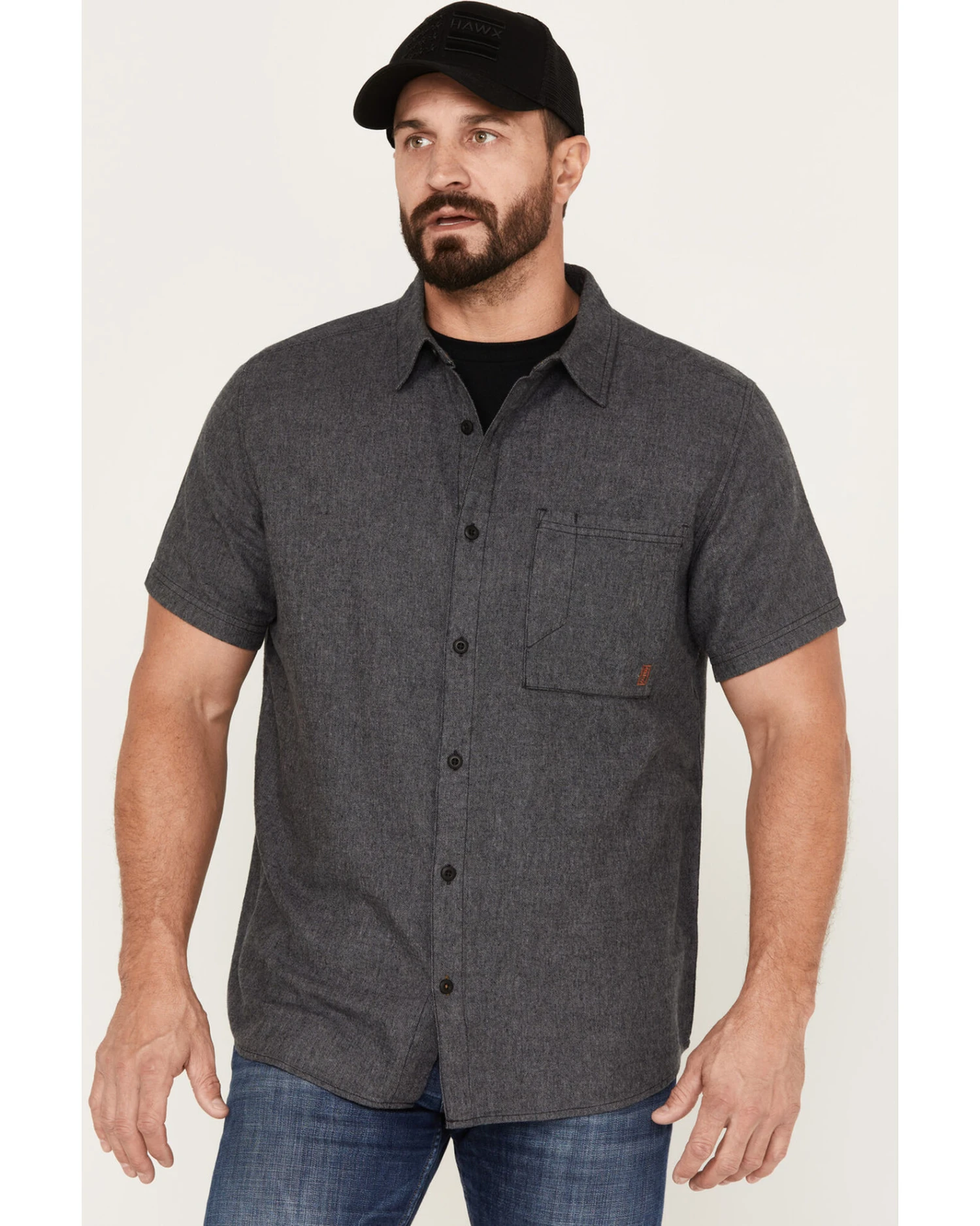 Brothers & Sons Men's Casual Short Sleeve Button-Down Western Shirt 6 Brothers & Sons Men's Casual Short Sleeve Button-Down Western Shirt - Image 4