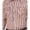 Moonshine Spirit Men's Red Canyon Striped Short Sleeve Pearl Snap Western Shirt -Cheap Cowboy Form Store 2000382802 640 P3