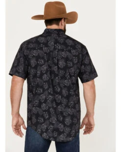 Cinch Men's ARENAFLEX Hawaiian Short Sleeve Button Down Shirt -Cheap Cowboy Form Store 2000383897 001 P4