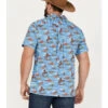 Cinch Men's Camp Tumbleweed Cowboy Short Sleeve Button-Down Western Shirt -Cheap Cowboy Form Store 2000383903 400 P4