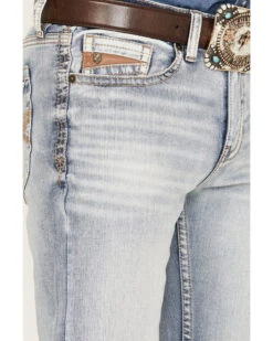 RANK 45 Men's Ringo Light Wash Stackable Straight Performance Stretch Denim Jeans 8 RANK 45 Men's Ringo Light Wash Stackable Straight Performance Stretch Denim Jeans -Cheap Cowboy Form Store 2000384186 400 P2