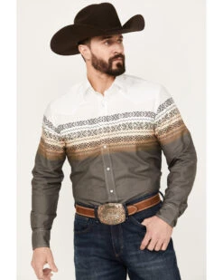 Roper Men's Vintage Border Long Sleeve Western Snap Shirt 7 Roper Men's Vintage Border Long Sleeve Western Snap Shirt -Cheap Cowboy Form Store 2000385758 020 P1