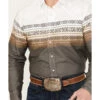 Roper Men's Vintage Border Long Sleeve Western Snap Shirt -Cheap Cowboy Form Store 2000385758 020 P3