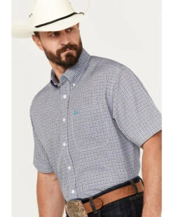Cinch Men's ARENAFLEX Medallion Print Short Sleeve Button-Down Stretch Western Shirt -Cheap Cowboy Form Store 2000386916 400 P2