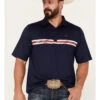 Cinch Men's Chest Striped Polo 2 Cinch Men's Chest Striped Polo -Cheap Cowboy Form Store 2000386997 410 P1