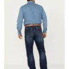 Wrangler Retro Men's Elmont Medium Wash Relaxed Bootcut Stretch Jeans -Cheap Cowboy Form Store 2000394531 414 P3